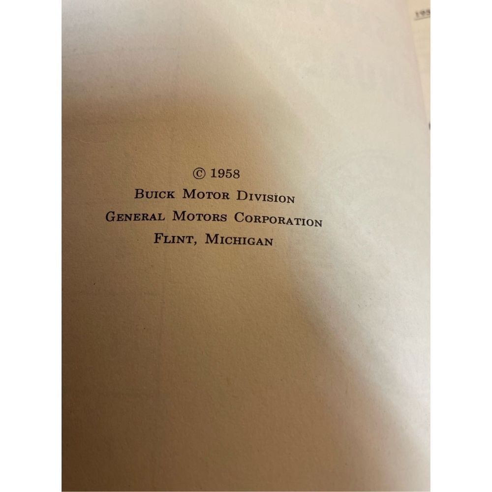 1959 Buick Body Service Manual-First Edition - Picture 8 of 9